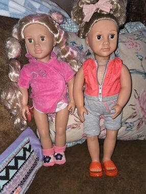 Our GENERATION DOLLS Girls Fashion Play Doll in Pink Outfit